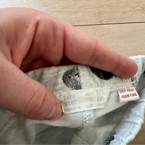 Zara Baby Infant Printed Pants - Picture 3 of 4